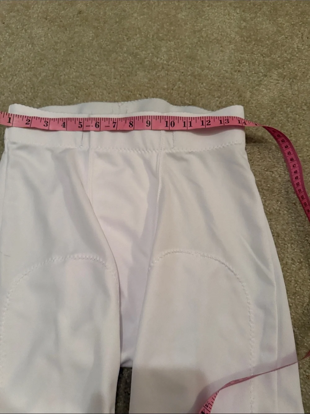 2 All-star White adult Padded Football Practice Pants